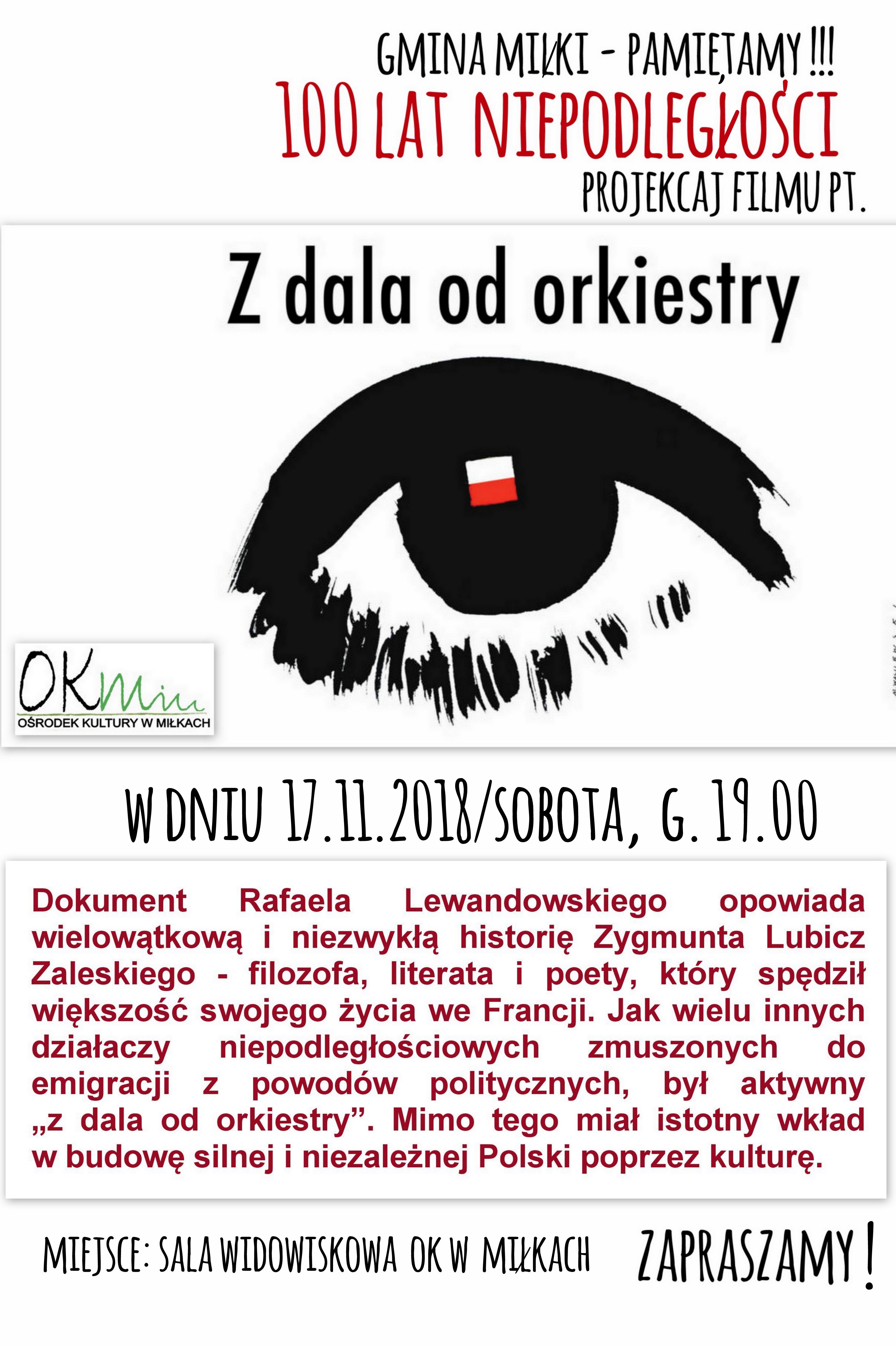 Plakat orkiestra